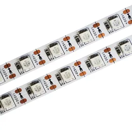 DC 5V Гибкая светодиодная полоса светодиодная лента SMD5050-60LEDS 1M IP65 Струкная свет под светом шкафа Использование для Spa Light Homes Kitchen Crestech