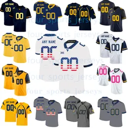 College Football Jerseys Nick Maher Malashevich Prather Smith Williams Davis Dixon Grabill Page Polendey Weitzel''West''Virginia''Mountaineers ''