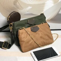 Counter Quality Designer Shoulder Bag Luxury Tote Bag Classic Chain Bag 34cm Hög imitation Crossbody Bag med Box ZL131