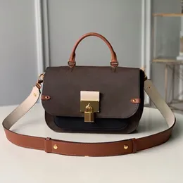 Counter Quality Designer-Handtasche Luxurys Umhängetasche 26 cm echtes Leder Lock Bag High Imitation Umhängetasche mit Box ZL133