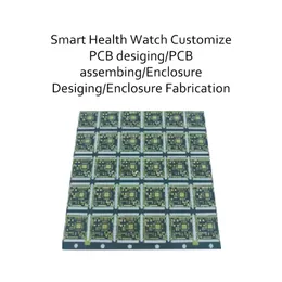 Smart Health Watch Personalizza PCB Desiging/PCB Assemblaggio/Giardo Desiging/Enclosure Fabrication