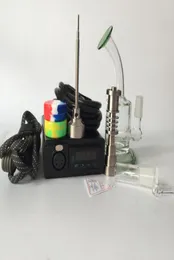 K kit unghie da G9 Electronic Enail Temperature Controler Box per bobina di fumo fai -da -te con unghie in titanio con cera di vapore bong in vetro HER9479408
