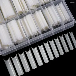Nail Art Kits Portable 240Pcs/Box Useful French Fake Nails Accessories Safe Extension Durable For Girl