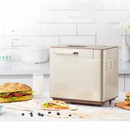 Küche Brotbackautomat Donlim Maker LCD Vollautomatische kleine Multifunktions-intelligente Ferment-Mehl-Toaster-Maschine 230222