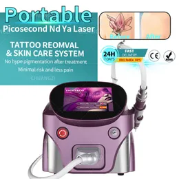 Przenośna maszyna laserowa Picosecoend 755 1064 532nm Hive Picosecond Beauty Machine do usuwania tatuażu