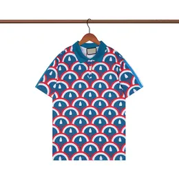 2023 Erkekler Yaz Kısa Kollu T-Shirt Tasarımcı Baskı Moda Top Kısa Kollu T-Shirt Kısa Kol Polo Gömlek Erkekler Günlük T-Shirt