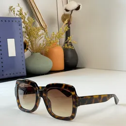 الأزواج مصمم الأزياء الصيفية نظارة شمسية كاملة الإطار النمر طباعة المعادن طباعة العطلات السفر الأزياء UV380 نظارات الشمس