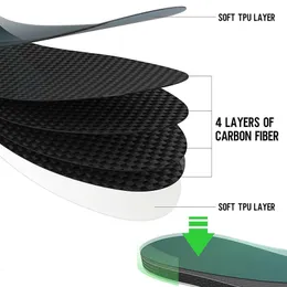 Shoe Parts Accessories Men Carbon Fiber Insole Women Basketball Football Hiking Sports Insole Male Shoe-pad Female Ortic Shoe Sneaker Insoles 09 230223