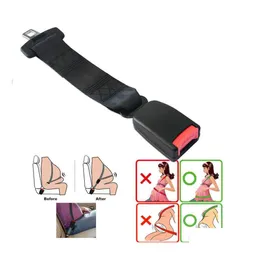 Safety Belts Accessories 14 Longer 36Cm Car Seat Seatbelt Belt Extender Extension Buckle Padding Dhs Ups Drop Delivery Mobiles Mot Dhnzs