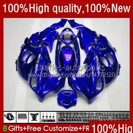 Łyżki motocyklowe dla Suzuki Katana GSXF600 GSXF 600CC 750 600 CC GSX750F Wszystkie Gloss Blue 03 04 05 06 07 33NO.90 GSXF750 GSX600F 75 DHFXK