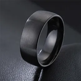 خواتم Modyle Punk Vintage Titanium Steel Black Gold Color Rings for Men Women Growing Stains Stefly Jewelry Female Wedding Ring Z0223