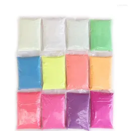 Nail Glitter Phosphor Noctilucent Powder Glow In The Dark Luminous Pigment Bright Luminescent Art 10g/bag