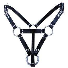 PU bältesele för metall kyskhetsbur BDSM-spelare i olika storlekar Sexiga vuxna Intimprodukter Sexleksaker Bondageutrustning
