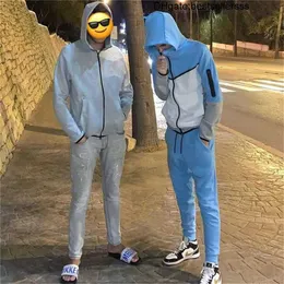 2022SS Mens Tech Fleece Trose Track Suits с длинным рукавом Wo Pant Hoodies Sportwear Шотлайны. Пуловая капюшон с капюшоном Techfleeces gzxn