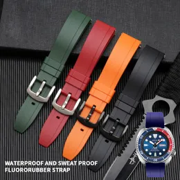 Watch Bands Rubber Wacthbands For Silicone Soft Strap 20mm 22mm 24mm Universal Quick Release Replacement Watchbands