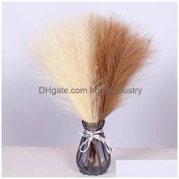 Other Home Decor 45Cm Pampas Grass Simation Reed Grasses Decoration Bedroom Accessories Guide Po Propbackground Drop Delivery Dhzsc