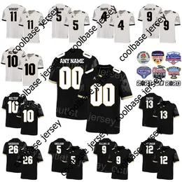 NCAA UCF Knights Football College 0 Johnny Richardson Jersey 1 Javon Baker 15 Jason Johnson 27 Walter Yates III 10 John Rhys Plumlee 5