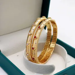 Link Chain Vintage Eight Awn Stars Hollow Design Signet Gold Bangle Bracelet for Women Fashion Multi Color Zicorns CZs G230222