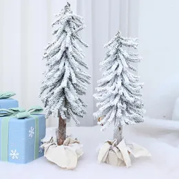 Рождественские украшения снежные стекающие снежные деревья снежинки веточки шелковицы