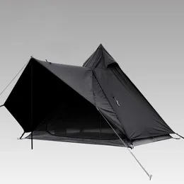 Tents and Shelters Outdoor Tent Camping 34 Person Teepee Rainproof Car Self Driving Tent Family BBQ Shelter Hiking Cycling Tarp Beach Awning Tent J230223