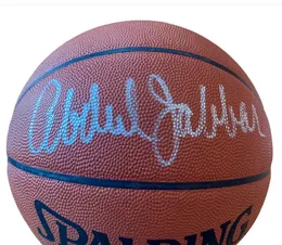 収集可能なJabbar Shaquille MChale Nowitzkiサイン入り署名付き署名署名署名者Auto Autograph屋内/屋外コレクションスプロットバスケットボールボール