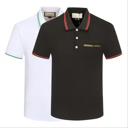 polo di design di lusso Polo casual da uomo moda lettera stampa bavero T-shirt High Street m-3xl Taglia asiatica