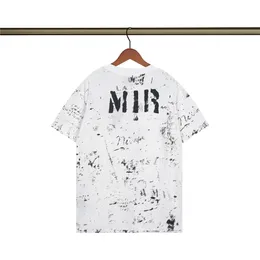 Męskie Tshirty Projektanci T-shirty moda bawełniana załoga szyi na szyi swobodne letnie mężczyźni kobiety ubrania stylistki projektant Graffiti Hip Hop Streetwear T koszule