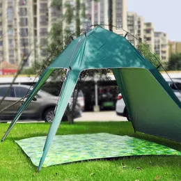 Tendas e abrigos simples tenda de praia ao ar livre praia portátil Camping Sun Protection Pérgola Campo Campo Courtyard Retentável J230223