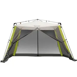 Tält och skyddsrum Automatisk Instant Cabin Tent Screen House Sun Shelter Beach Tält Fit 58 Personer J230223