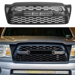 Bilgriller som passar för Toyota Tacoma 2005-2011 eftermarknad bildelar bilradiator galler anpassad grill front galler hög kvalitet abs galler