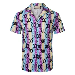 Erkekler Gömlek Takipleri Erkekler Hawaiian Setleri Baskı 2023 Yaz Harajuku Kısa Kollu Düğme Gömlek Plaj Şort Sokak Giyim Sokat Giyim