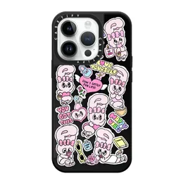 Capas de telefone celular CASETIFY -1 Capa à prova de choque para iPhone 14 13 12 11 Pro X XS Max 7 8 Plus Multicolor Love Heart Soft TPU Clear Back Cover EJUA Y1OX