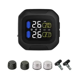 M3 Car Moto Waterproof Motorcycle Real Time Tire Pressure Monitoring System TPMS Wireless LCD Display Internal or External Sensors