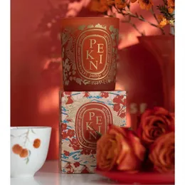 Family Incense Scented Candle Solid Perfume bougie parfumee 190g basies city limited edition smell fast free delivery long fragrance after lighting