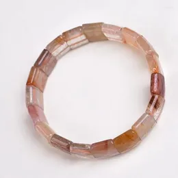 Cabelo por atacado de fios Cabelo natural Crystal Hand Row Stone Bracelets Energia para homens Presente Presente Presente de joias simples