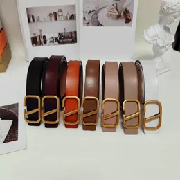 Black brown womens designer belt mens leather belts simple 2.5cm brass letter v buckle ceinture homme business causal jeans waist decorate luxury belts