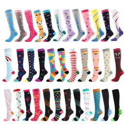 5PC Socken Strumpfwaren Kompression Socken Fit Für Medizinische Ödeme Diabetes Krampfadern Socken Outdoor Männer Frauen Laufen Wandern Sport socken Z0221