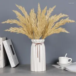 Декоративные цветы искусственная сухая цветочная пшеница