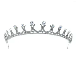 Haarspangen 2023 Zirkonia Royal Tiara für Hochzeit Kristall Braut Kopfschmuck Diadem Mädchen Prom Party Kopfschmuck