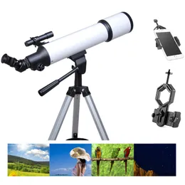 600mm Astronomical Telescope 450X with Phone Adapter for Beginner Moon Watching Planetary observation