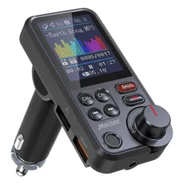 BT93 FM-Transmitter, kabelloser Autoradio-Adapter mit MP3-Player, Bluetooth-Auto-Kit, Freisprecheinrichtung, Auto-Ladegerät