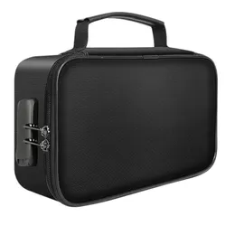 حقيبة ملفات منظم حقيبة مع قفل مقاوم للماء 3Layer File File Bag Bage Portable STORAGE POUCH