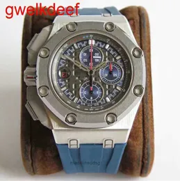 Högkvalitativ mode iced Watchesmens handled lyxiga runda klipp lab gris ddgu u068