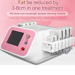Lipolaser 980nm fat reduction slimming machine 650 laser lipo weight loss laserlipo body shape diode liposuction machines