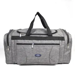 Duffel Bags Oxford Waterproof Men Men Travel Ręczne bagaż duże biznes wielka pojemność Weekend Duffle 230223