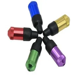 Tubi di fumo Bottiglia da fiuto per naso da esportazione in metallo caldo multi colore rimovibile Set da fumo per pipa da fiuto con capezzolo in gomma