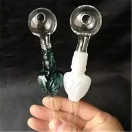 Colore di bellezza Bongs dritte bongs Accessori Bruccini olio unici bongs bongs tubi per tubi dell'acqua tubo di vetro piattaforma per olio fumante con contagocce