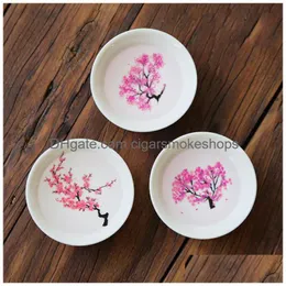 Tea koppar japanska magiska sakura kopp kall temperatur färg byte blommor display skull keramik kung fu skål 1020 droppleverans hem otgcl