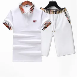 T-shirt da uomo Plus Tees Polo T-shirt rotonda plus size collo ricamato e stampato abbigliamento estivo in stile polare con puro cotone da strada FB