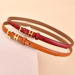 Designer Fashion Great Ceinture Cintura Head Belt Tyst litchi stora bälten bälten Western Fashion Women läderbälte legering Pin Buckle Versatile Skir S